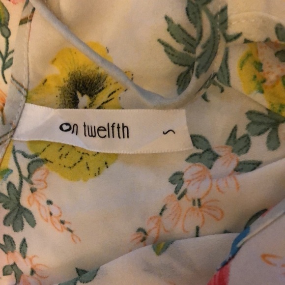 On Twelfth Floral Lace Casual Dress l Size S - Picture 5 of 5